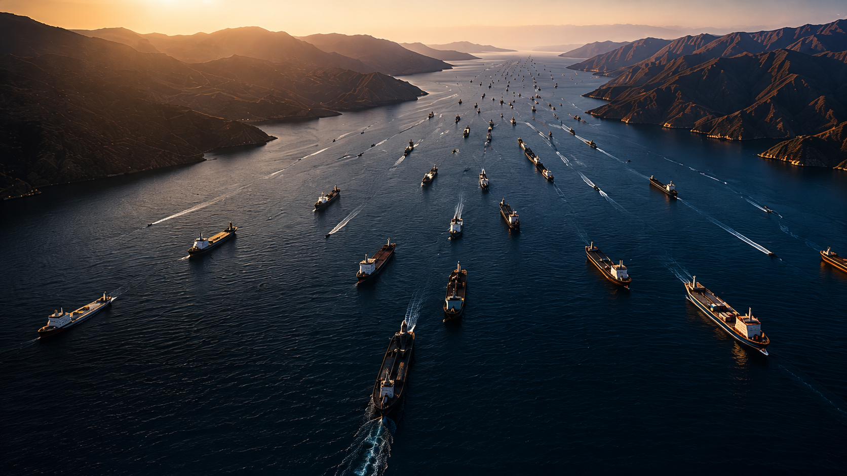 Distributed maritime fleet monitored through supervision interfaces