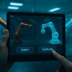 coupling of industrial robot and digital twin of i